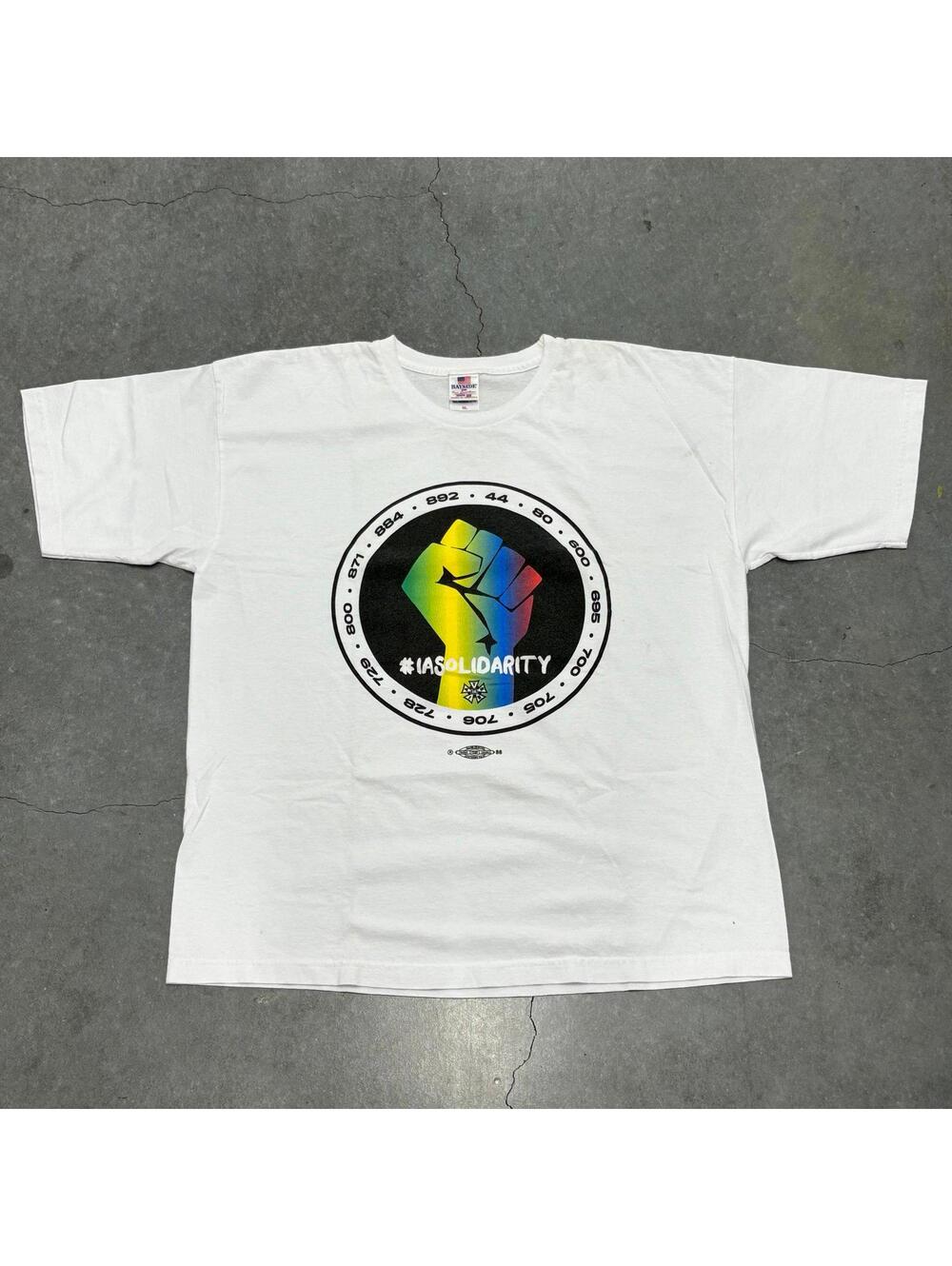 BAYSIDE IASOLIDARITY Logo T Shirt